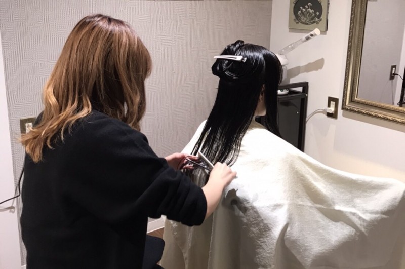 モデルカットを始めました 神戸市灘区にある阪急六甲の美容室 美容院 個室でツヤ髪やスパの施術 J Hair